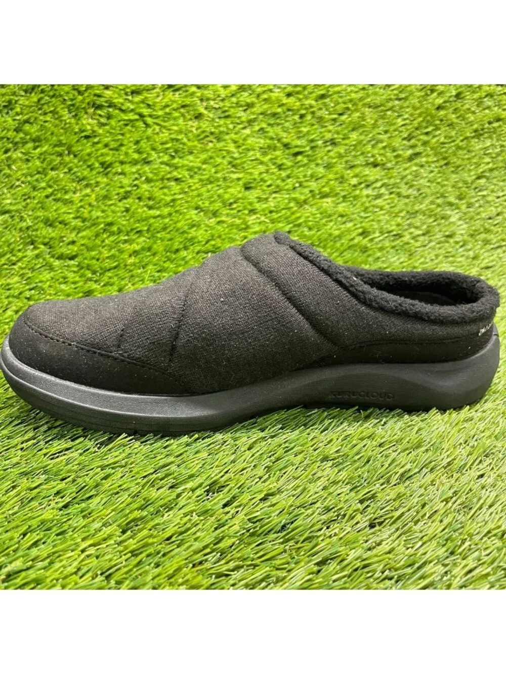 Kuru Draft 2 Mens Size 8 Black Casual Classic Walking Slip-On Mule Slippers